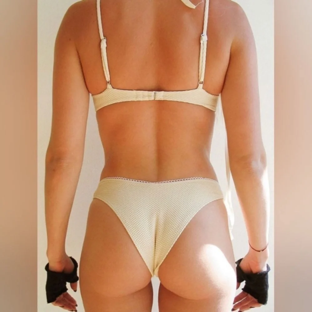 New! Frankie’s Bikinis Enzo thermal bikini bottom 24132